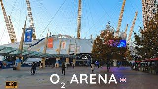 Full Walking Tour of The O2 Arena & Shopping Center, London  [4K]