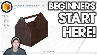 Getting Started with Fusion 360 Part 1 - BEGINNERS START HERE!