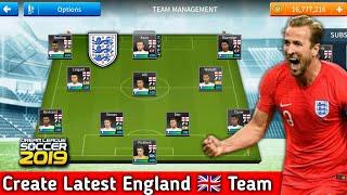 How To Create England  Team In Dream League Soccer 2019