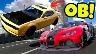 We Cut Up Through Traffic with EXPENSIVE Cars in BeamNG Drive Mod Multiplayer!