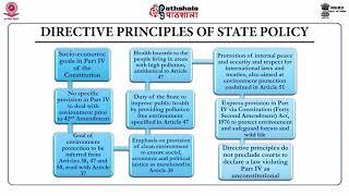 M-02. Constitutional Provisions relating to Environment Protection in India