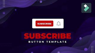 Subscribe and Bell Animation Using Filmora X | Green Screen Subscribe Template