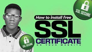 How To Install Free SSL Certificate from cPanel | 2023