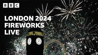 Happy New Year Live!  London Fireworks 2024  BBC
