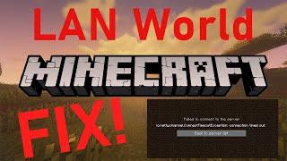 [SOLVED 1.20+] Why Minecraft LAN is NOT WORKING