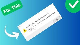How to Fix Expected Channel Name Error in Roblox