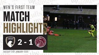 EXTENDED HIGHLIGHTS | WsM AFC 2 - 1 Taunton Town | Somerset Premier Cup Quarter-Final | 21.1.25