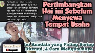 Kendala & Solusi‼️ Dalam Menyewa Tempat Usaha / Sewa Kios