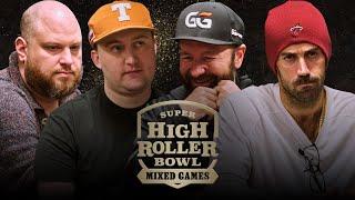 $100,000 Buy-In Super High Roller Bowl Mixed Games | Final 7 with Daniel Negreanu & Nick Schulman