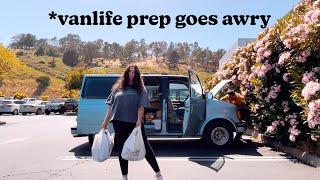 Solo Female Vanlife | My Brother Crashes My Prep Day UGH