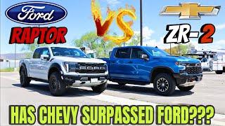 2024 Chevy Silverado ZR2 VS 2024 Ford Raptor: Is Ford Still King Of Off Road Trucks???