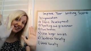 Improve your TOEFL writing score with these easy tips!