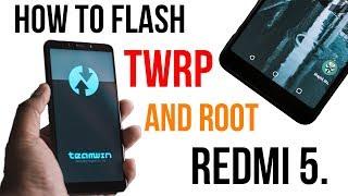 How to Flash TWRP and Root Redmi 5 (Safest Method) (Under 4 min)