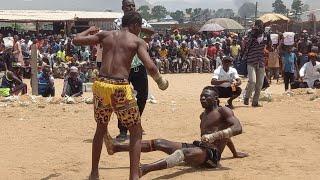 Wasu wasannin damben Gargajiya da aka fafata a Abuja, Nigeria 