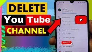 How to Delete YOUTUBE CHANNEL Permanently in 2024