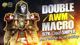 Double Awm Macro Sinhala | Free Fire Sri Lanka | IMRelaxBoy