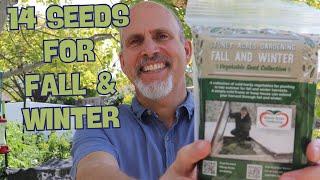 14 Seeds to Plant for Fall and Winter - 2024 Seed Collection