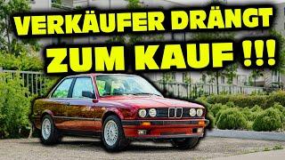 Billigsten BMW E30 in 10 Minuten übers Telefon gekauft !