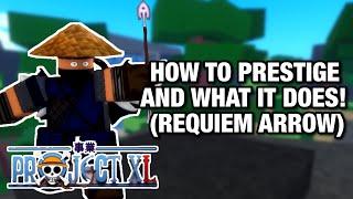 HOW TO PRESTIGE AND WHAT IT DOES! PROJECT XL (REQUIEM ARROW)