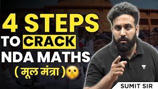 3 Easy Steps Prepare Maths For NDA | Know Complete NDA Maths Strategy | Crack NDA 2023 | Sumit Sir