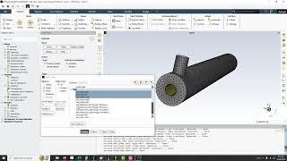 Named selection import from spaceclaim to ansys meshing | Heat Exchanger CFD