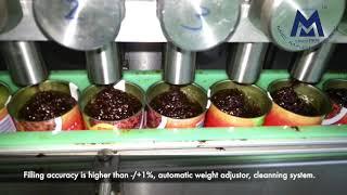 Micmachinery 20 heads Automatic pepper chili sauce filling machine