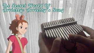 (BEGINNER) The Secret World Of Arrietty: Arrietty’s Song | Kalimba Cover/ Easy Tutorial