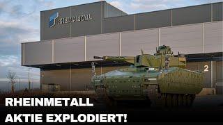 Rheinmetall-Aktie explodiert! Kursziel erreicht – Was steckt dahinter?