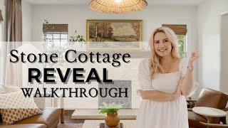 The Stone Cottage REVEAL!!! Cottage Core Inspired Home