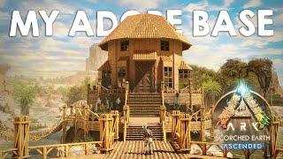 My Adobe Base on Scorched Earth | ARK: Survival Ascended