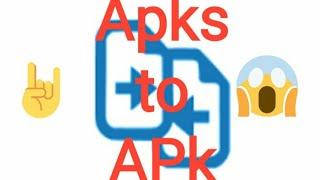 Convert apks into apk