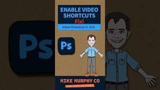 Enable Timeline Shortcut Keys + Fix in Photoshop
