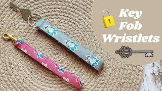 DIY Key Fob Wristlets / Sew Fabric Keychain just in 5 Minutes / Sew & Sell Craft Ideas @Artiwaste