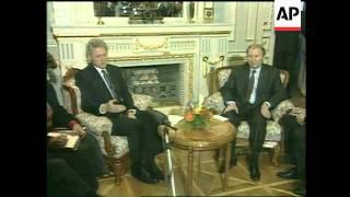 Ukraine - Clinton/Kuchma Summit & Vodka