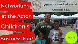 Kidpreneur Networking at the Acton Children's Business Fair! (Pt 1)