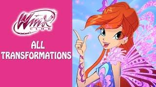 Winx Club - Watch all the Winx transformations!