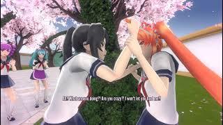 Osana can snap Yandere-chan's arm now!