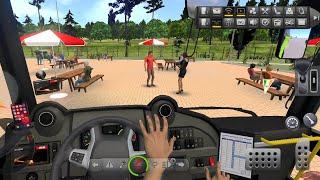 Bus Simulator : Ultimate | Beach ️   | Tempo bus  | Zuuks | Mobile Gameplay | Drive with Devil 