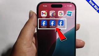 How to use Two Facebook apps on iPhone [New Way] Install Multiple Apps