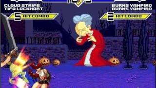 Mugen Halloween: Monster Mayhem#4 Burns Vampiro