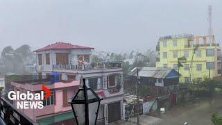 Cyclone Mocha makes landfall in Myanmar, flooding port city