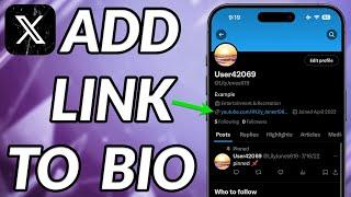 How To Add Link In Twitter Bio