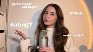 ASMR Girls Talk  Part 2 (close up & breathing sounds)