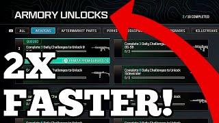Unlock ARMORY UNLOCKS TWICE AS FAST By Doing THIS! ( Modern Warfare 3 )
