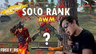 SOLO RANKED PAKE AWM & PELOTAR ENAK GA ? - GARENA FREE FIRE