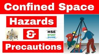 Confined Space Safety in hindi | Confined space hazards & precautions in hindi | HSE STUDY GUIDE