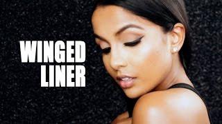 How To: Perfect Your Winged Liner! Detailed Tutorial | Danica Theobald