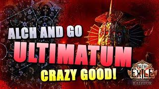 Alch and GO Ultimatum is the BEST! Path Of Exile 3.25 Atlas Strategy