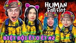 PHONG CẬN BIỆT ĐỘI HERO ÉT O ÉT ‍ CHỊ EM BÁO GIẢI CỨU TÀU CHÌM CƯỜI ĐAU BỤNG TRONG HUMAN FALL FLAT