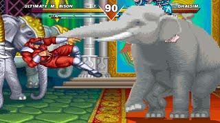 Mugen Street Fighter : M. BISON vs DHALSIM